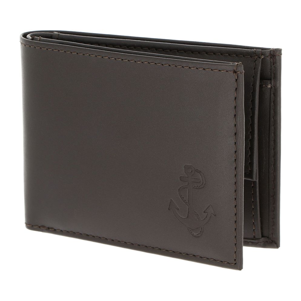 oxmox Leather Cartera Bloqueo RFID Piel natural 11 cm
