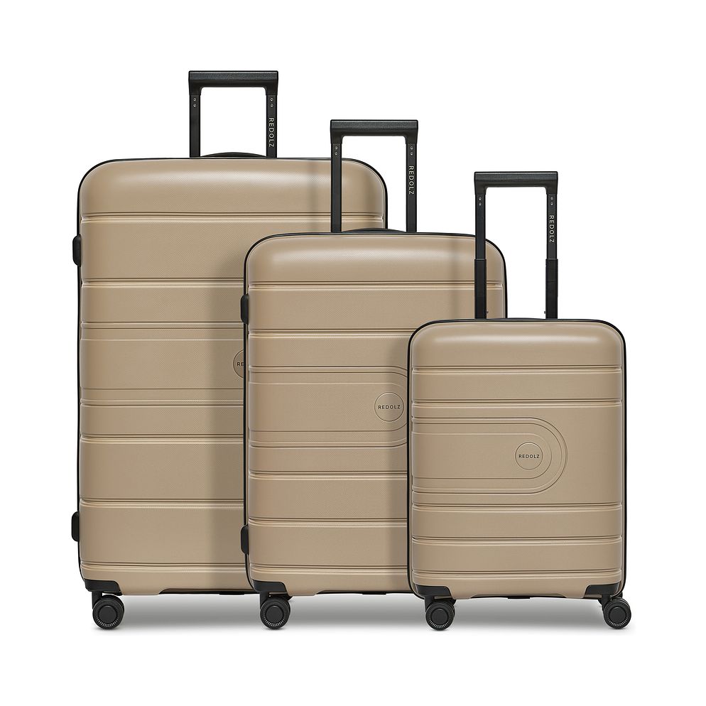 Redolz Essentials 11 4 ruote Set di valigie 3 pezzi espandibile Redolz Essentials 11 4 ruote Set di valigie 3 pezzi espandibile