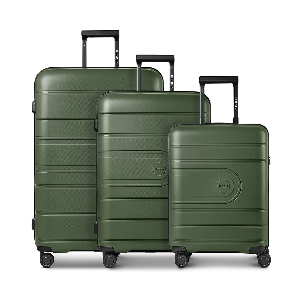 Redolz Essentials 11 4 ruote Set di valigie 3 pezzi espandibile