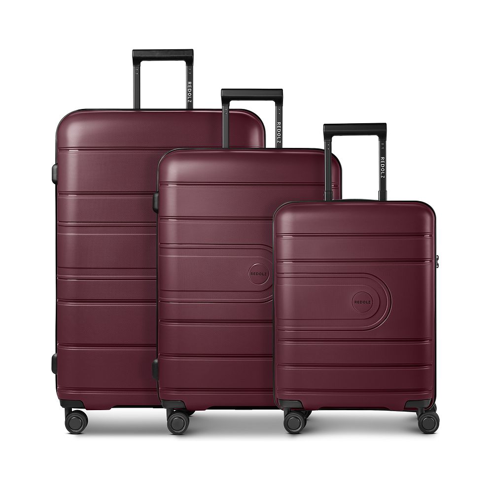 Redolz Essentials 11 4 ruote Set di valigie 3 pezzi espandibile