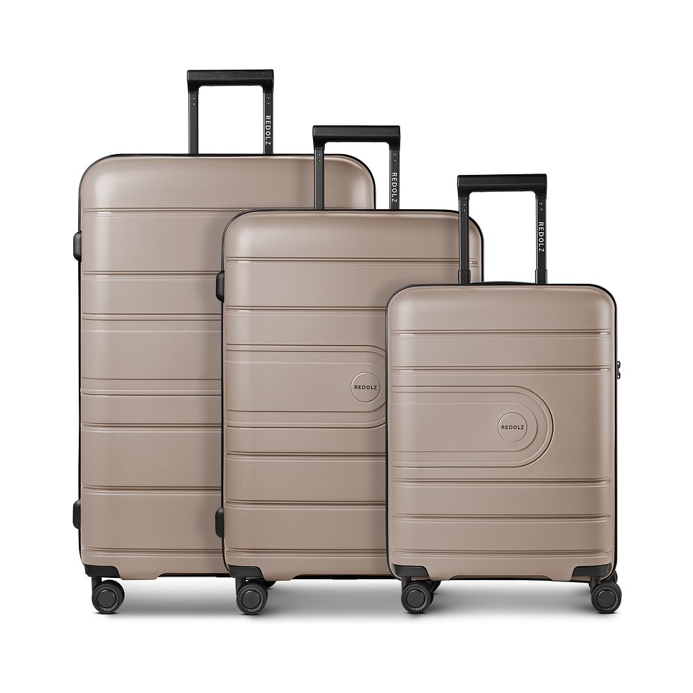Redolz Essentials 11 4 ruote Set di valigie 3 pezzi espandibile