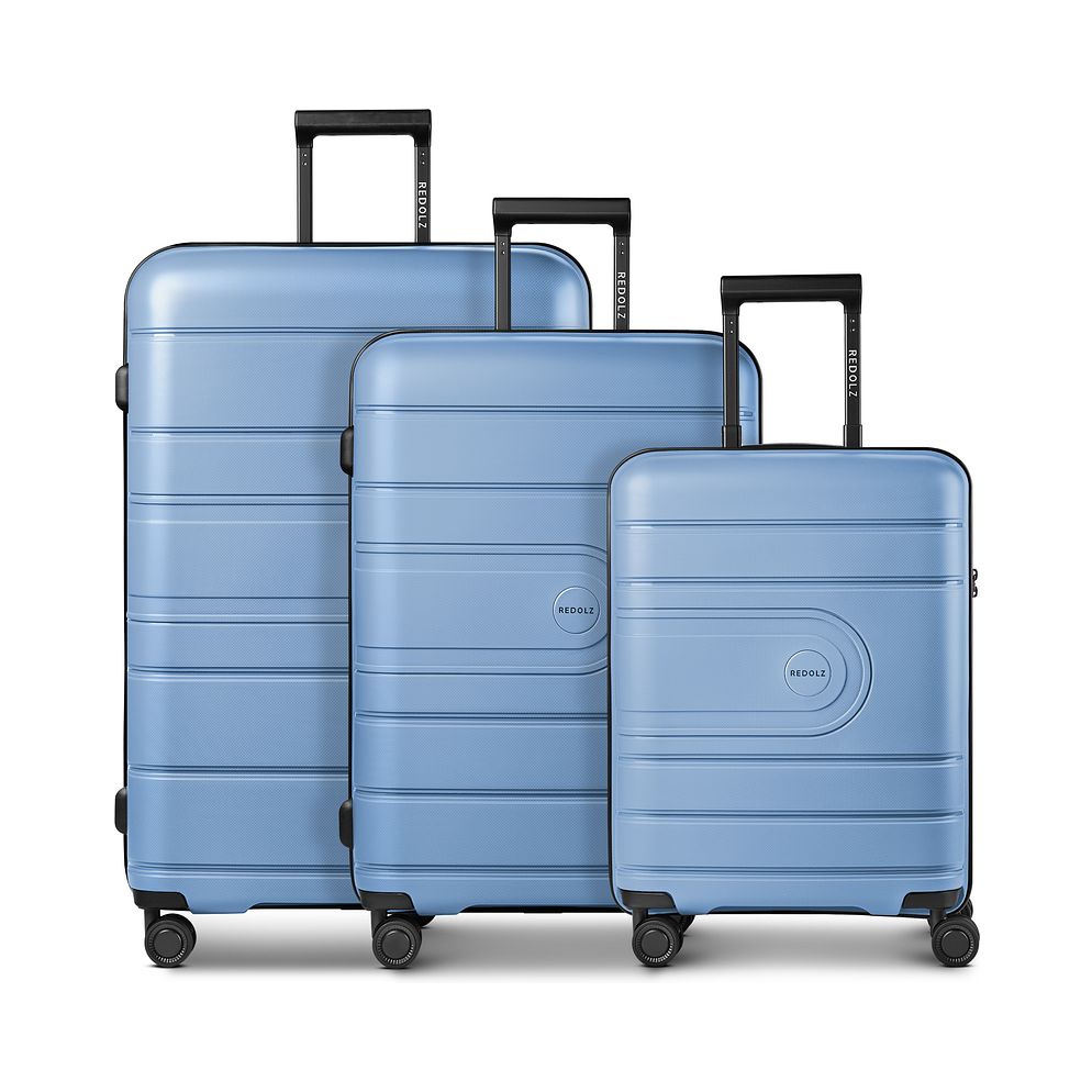 Redolz Essentials 11 4 ruote Set di valigie 3 pezzi espandibile Redolz Essentials 11 4 ruote Set di valigie 3 pezzi espandibile