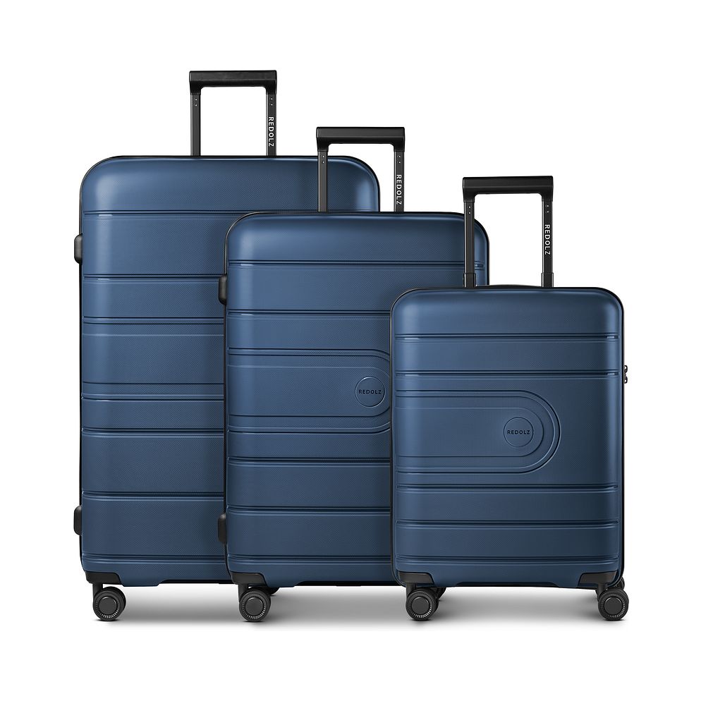 Redolz Essentials 11 4 ruote Set di valigie 3 pezzi espandibile