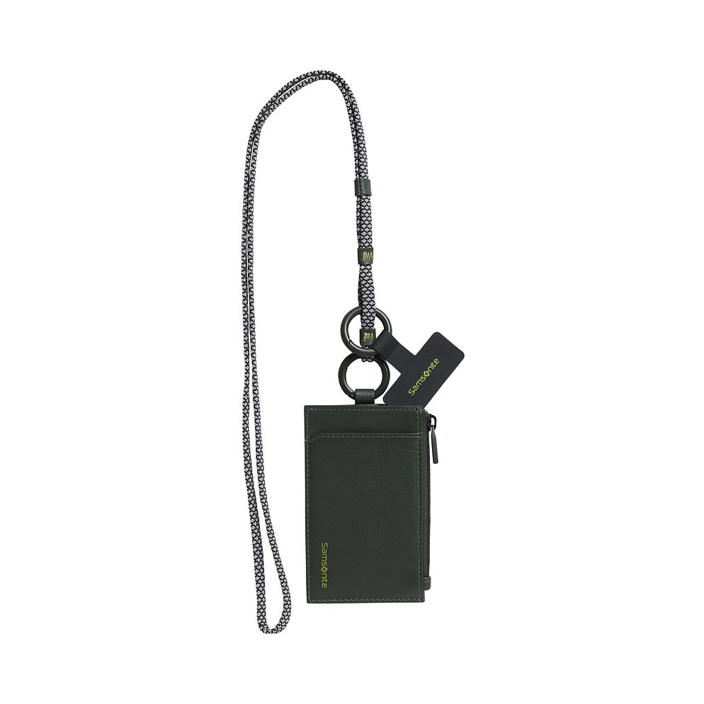Samsonite Prismix Custodia per carta di credito Protezione RFID Vera Pelle 6.5 cm