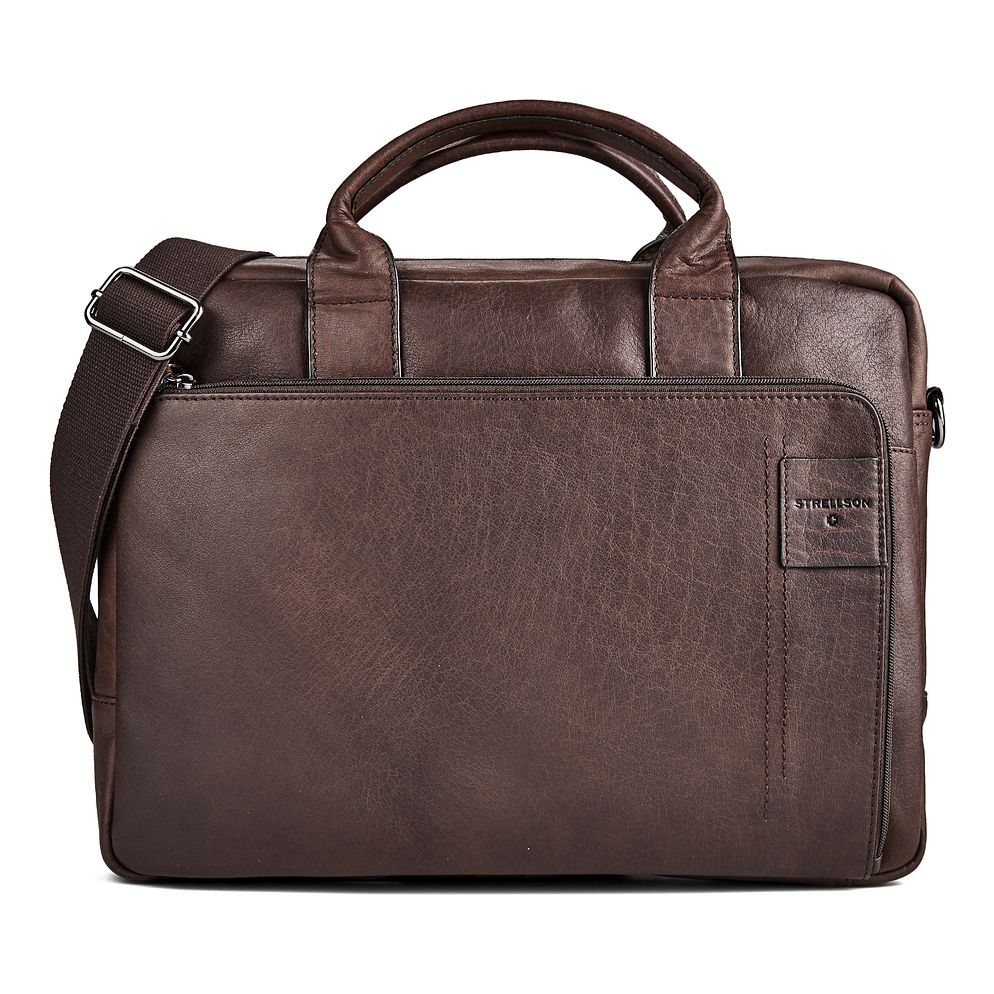 Strellson Hyde Park 1.0 Cartella Vera Pelle 39 cm Vano porta PC Strellson Hyde Park 1.0 Cartella Vera Pelle 39 cm Vano porta PC