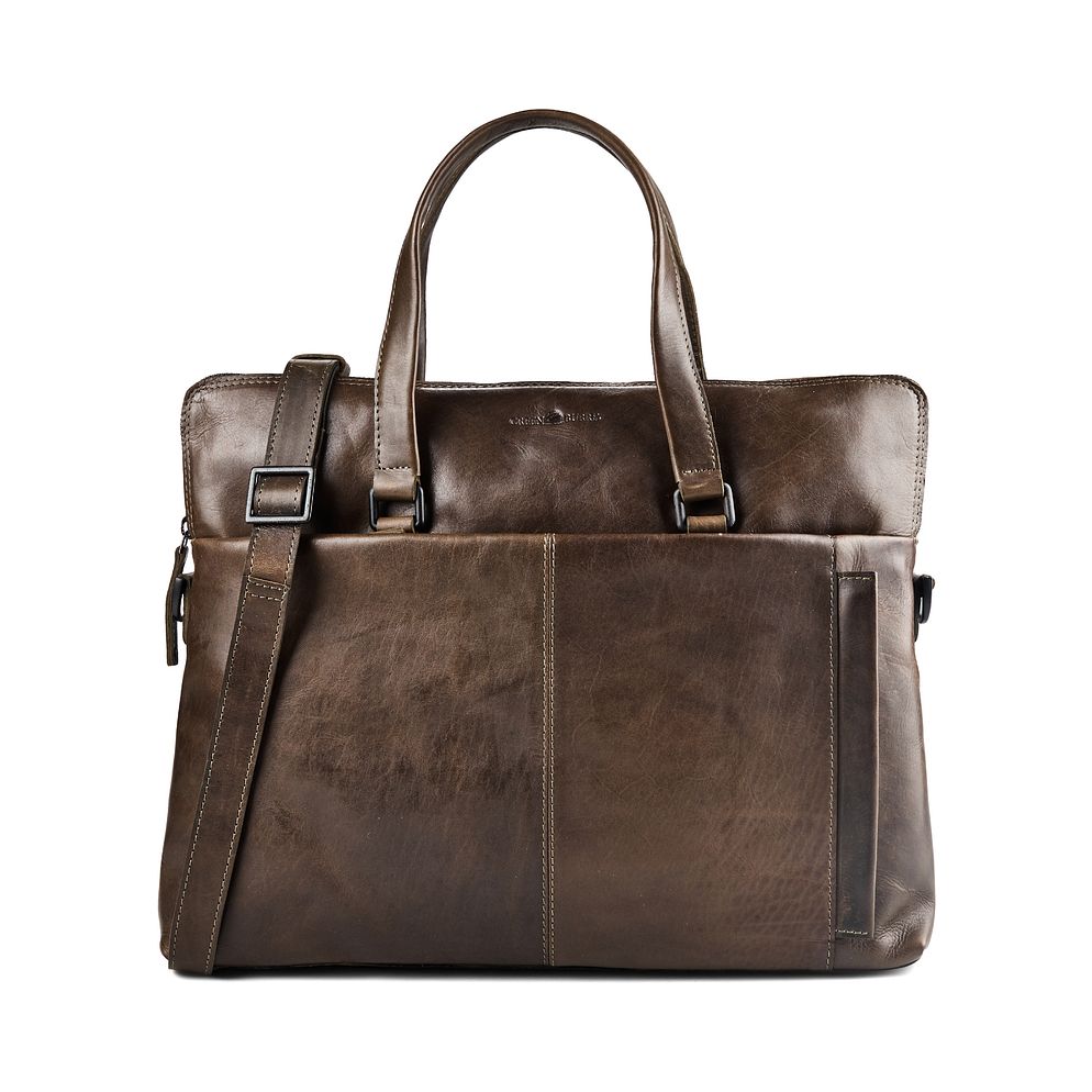Greenburry Newport Cartella Vera Pelle 39 cm Vano porta PC Greenburry Newport Cartella Vera Pelle 39 cm Vano porta PC