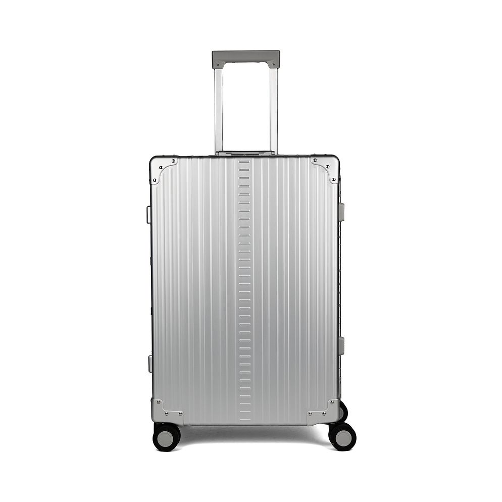 Aleon Carrello Traveler a 4 ruote in Alluminio da 67 cm con borsa per indumenti Aleon Carrello Traveler a 4 ruote in Alluminio da 67 cm con borsa per indumenti