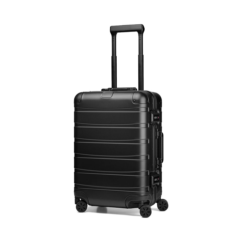 Redolz Trolley cabina Pro Alluminio a 4 ruote, modello S, in alluminio, 55 cm Redolz Trolley cabina Pro Alluminio a 4 ruote, modello S, in alluminio, 55 cm