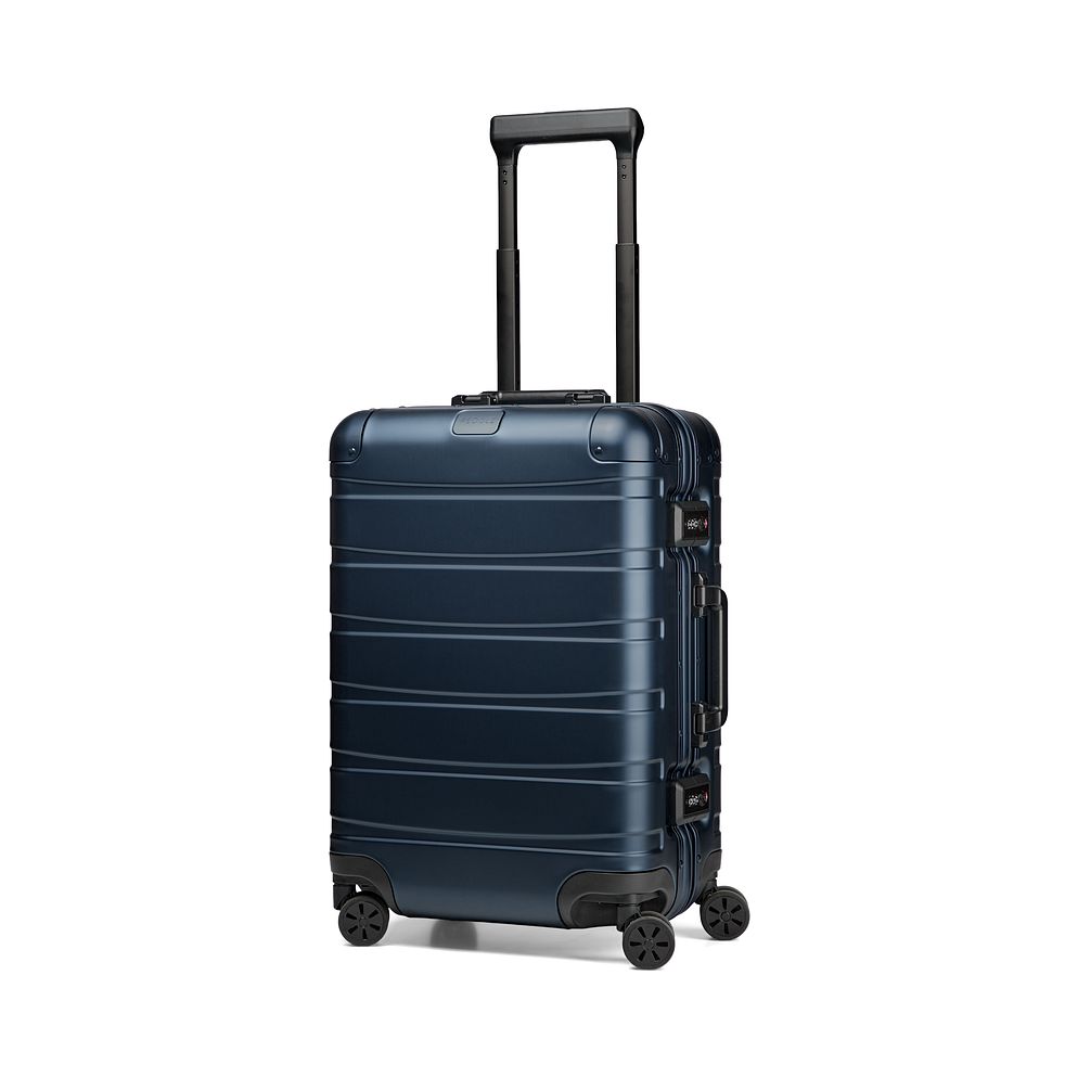 Redolz Trolley cabina Pro Alluminio a 4 ruote, modello S, in alluminio, 55 cm Redolz Trolley cabina Pro Alluminio a 4 ruote, modello S, in alluminio, 55 cm