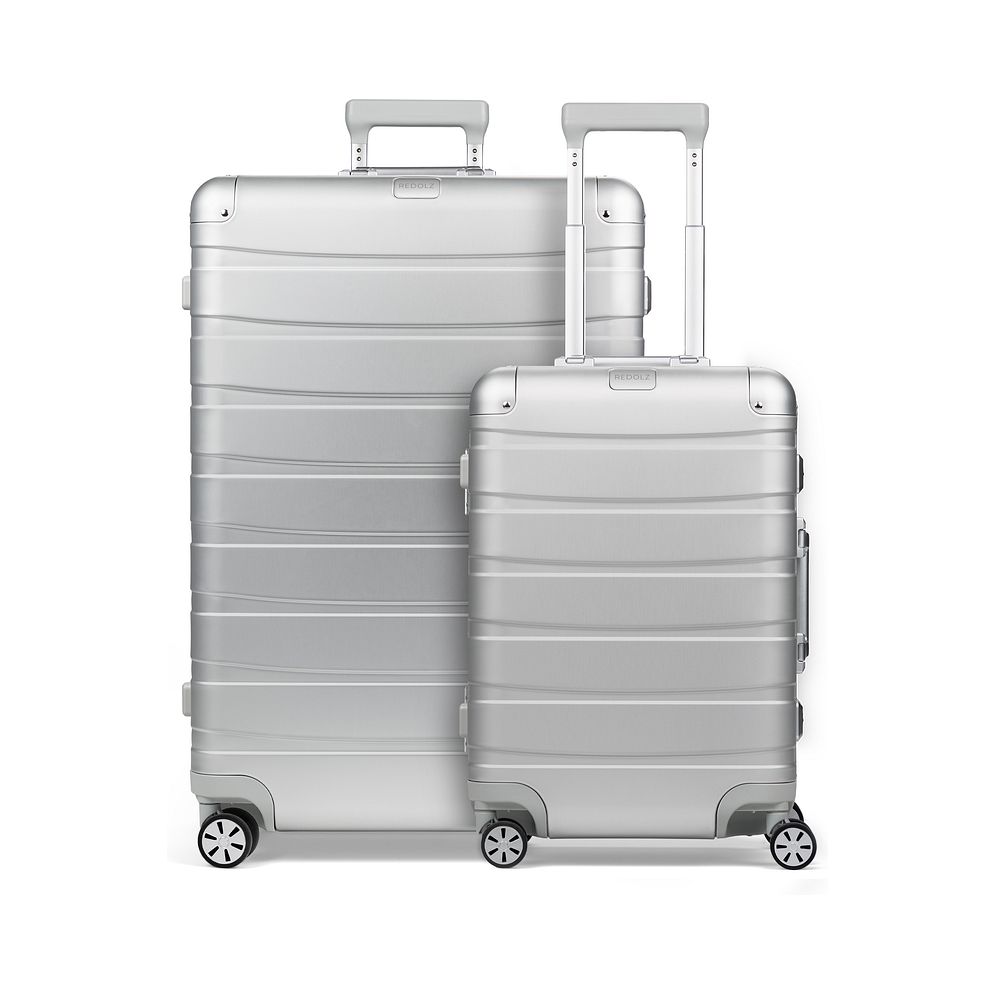 Redolz Set di valigie in alluminio a 4 ruote Pro S+L Redolz Set di valigie in alluminio a 4 ruote Pro S+L