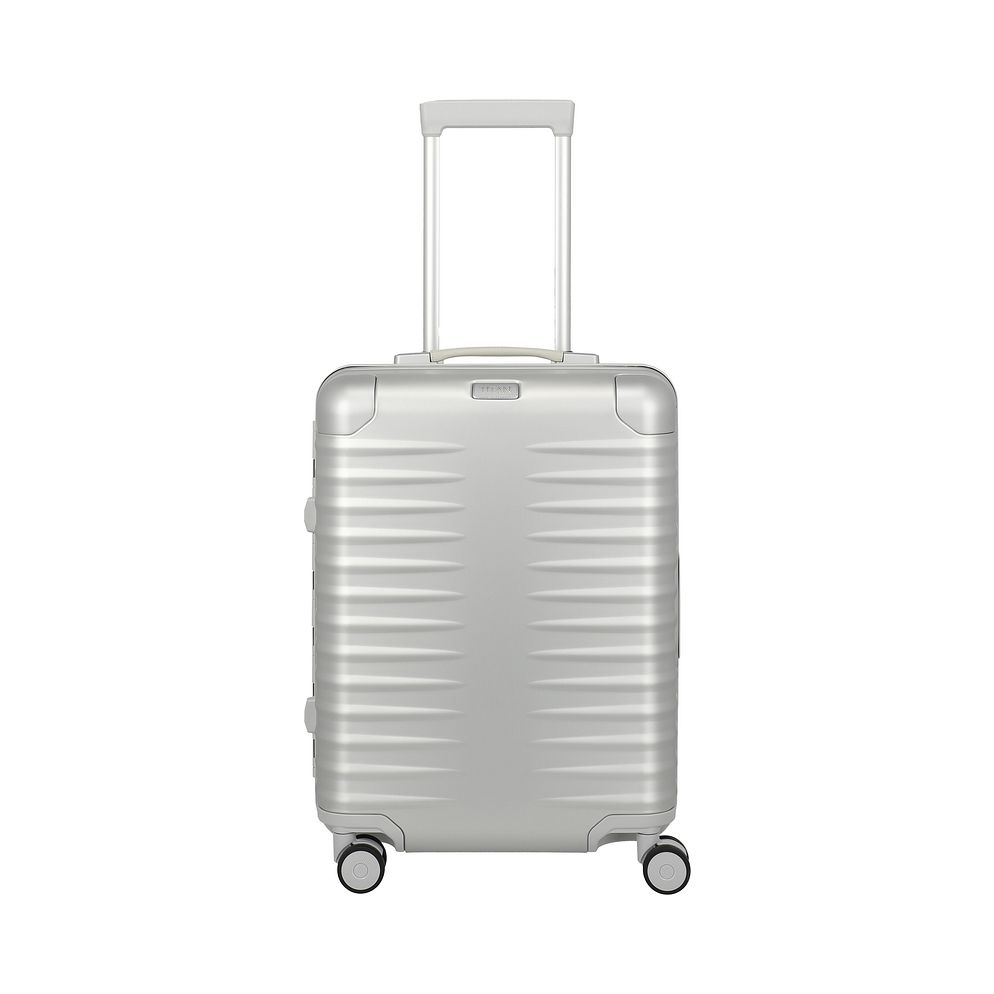 Titan Trolley cabina Eternity a 4 ruote, in Alluminio, 55 cm Titan Trolley cabina Eternity a 4 ruote, in Alluminio, 55 cm