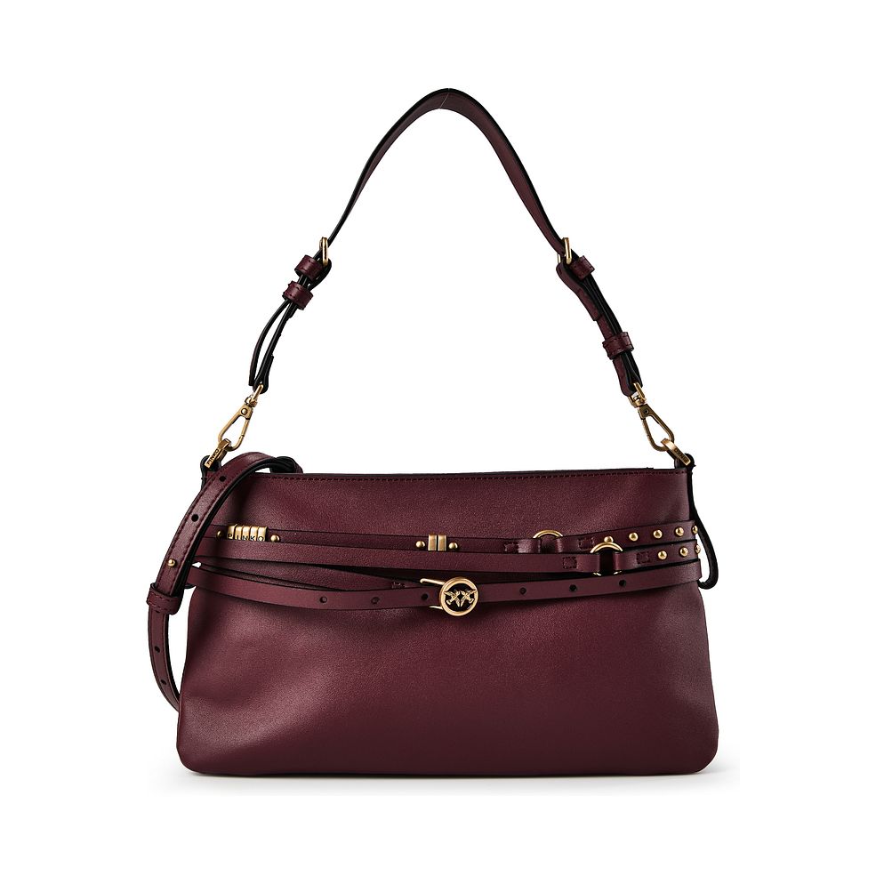 PINKO Love Bag Borsa a spalla Vera Pelle 26 cm PINKO Love Bag Borsa a spalla Vera Pelle 26 cm