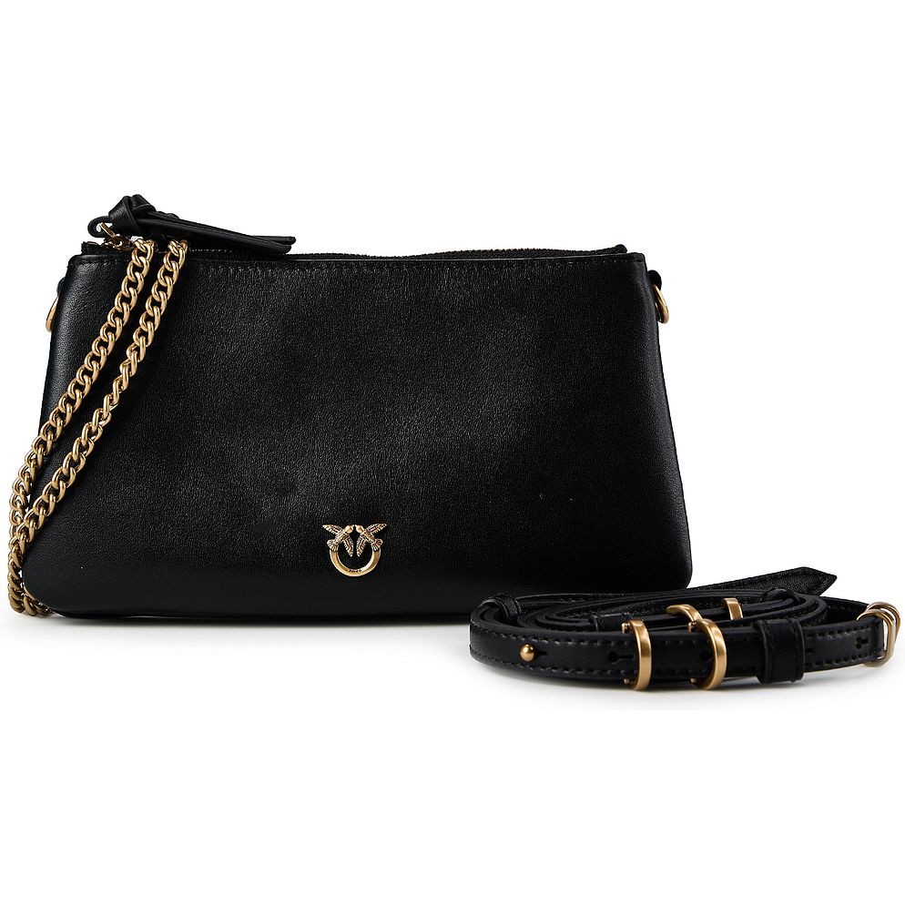 PINKO Love Mini Borsa a spalla Vera Pelle 21 cm PINKO Love Mini Borsa a spalla Vera Pelle 21 cm