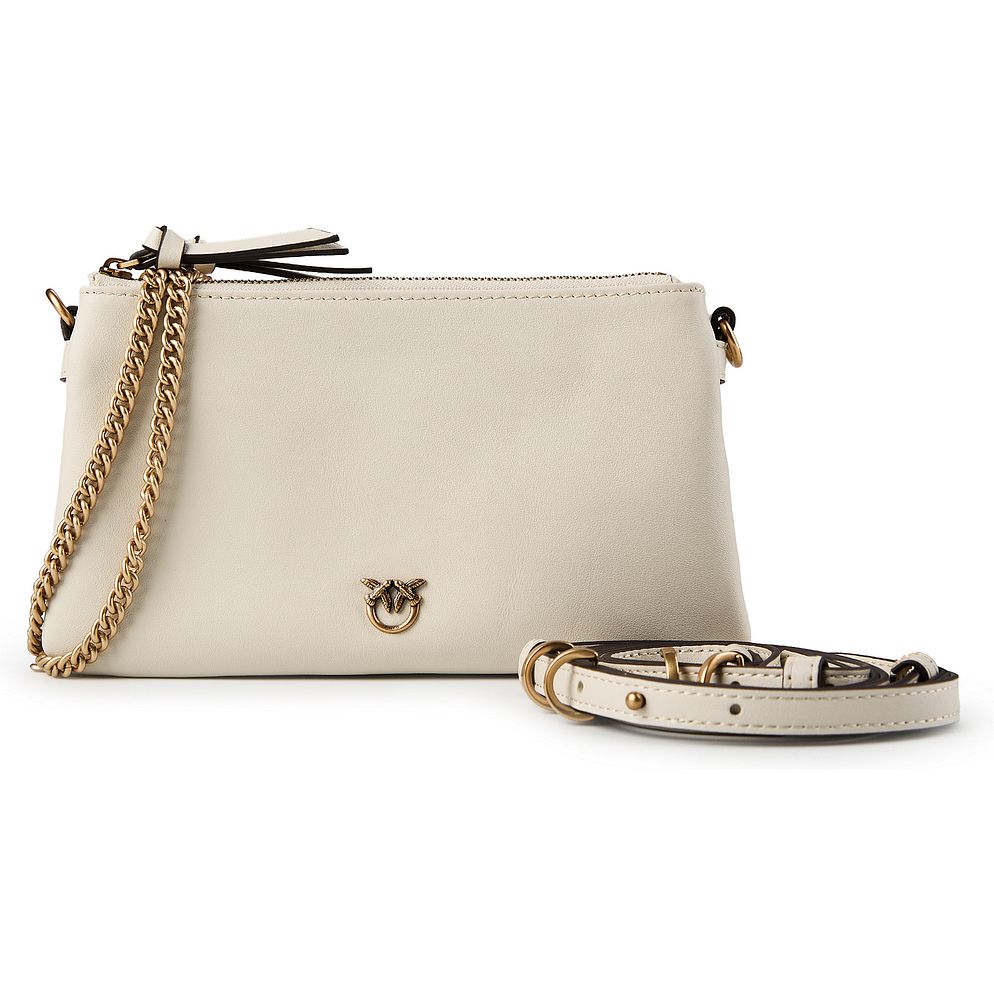 PINKO Love Mini Borsa a spalla Vera Pelle 21 cm PINKO Love Mini Borsa a spalla Vera Pelle 21 cm