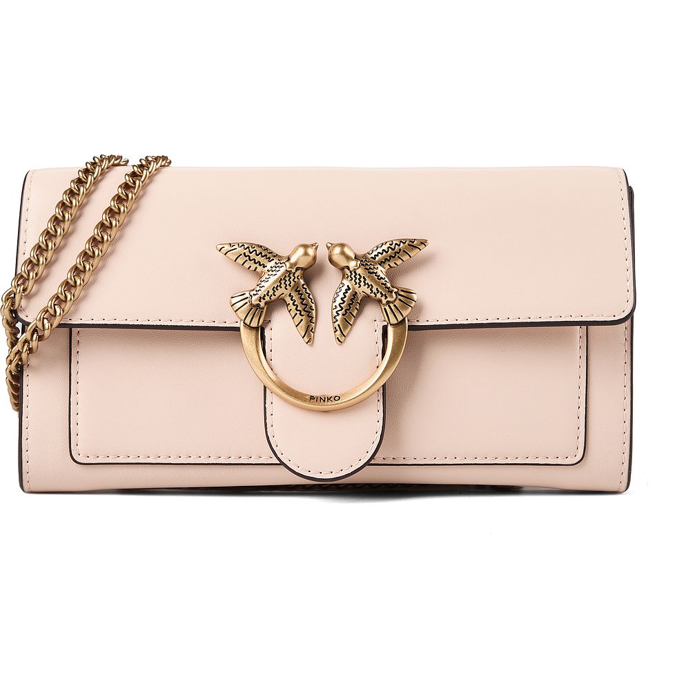 PINKO Love One Pochette Vera Pelle 19 cm PINKO Love One Pochette Vera Pelle 19 cm