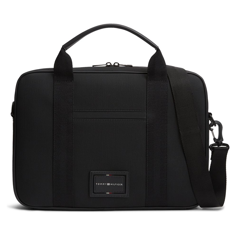 Tommy Hilfiger TH Foundation Borsa porta PC 38 cm