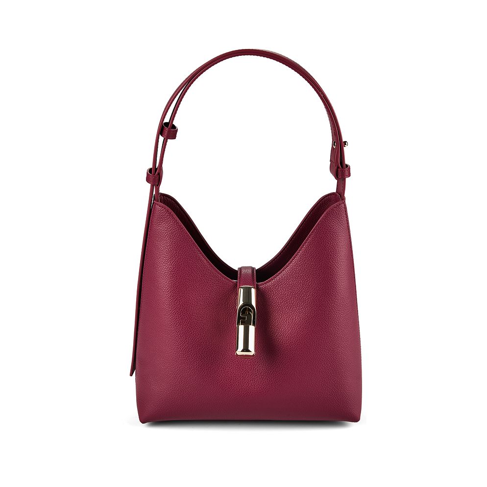 Furla Goccia Borsa a spalla S Vera Pelle 24 cm Furla Goccia Borsa a spalla S Vera Pelle 24 cm