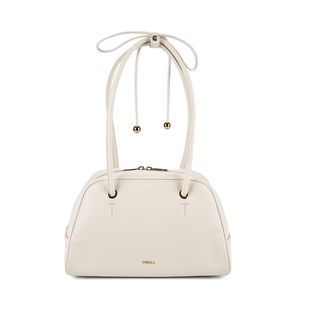 Furla Poppy Borsa a spalla M Vera Pelle 30 cm Furla Poppy Borsa a spalla M Vera Pelle 30 cm