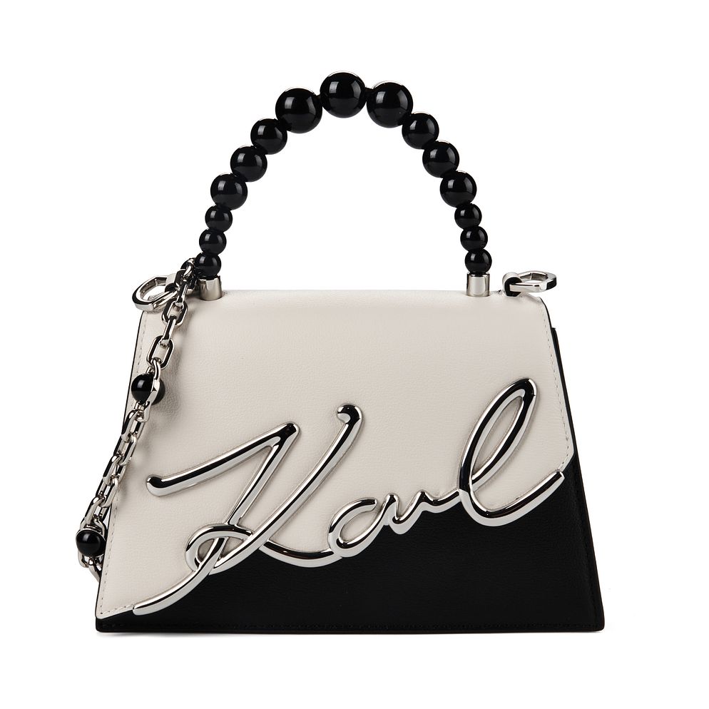 Karl Lagerfeld Signature 2.0 Borsetta Vera Pelle 21.5 cm Karl Lagerfeld Signature 2.0 Borsetta Vera Pelle 21.5 cm
