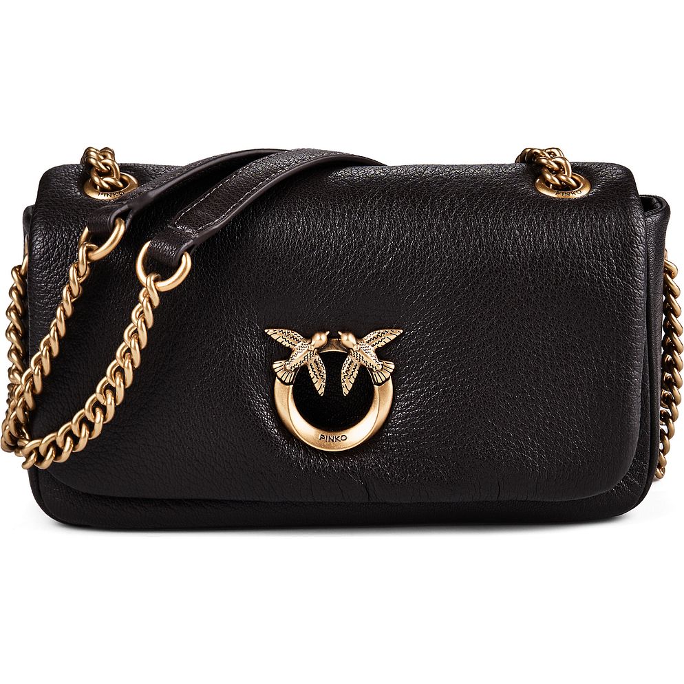 PINKO Love Soft Borsa a spalla Vera Pelle 22 cm PINKO Love Soft Borsa a spalla Vera Pelle 22 cm