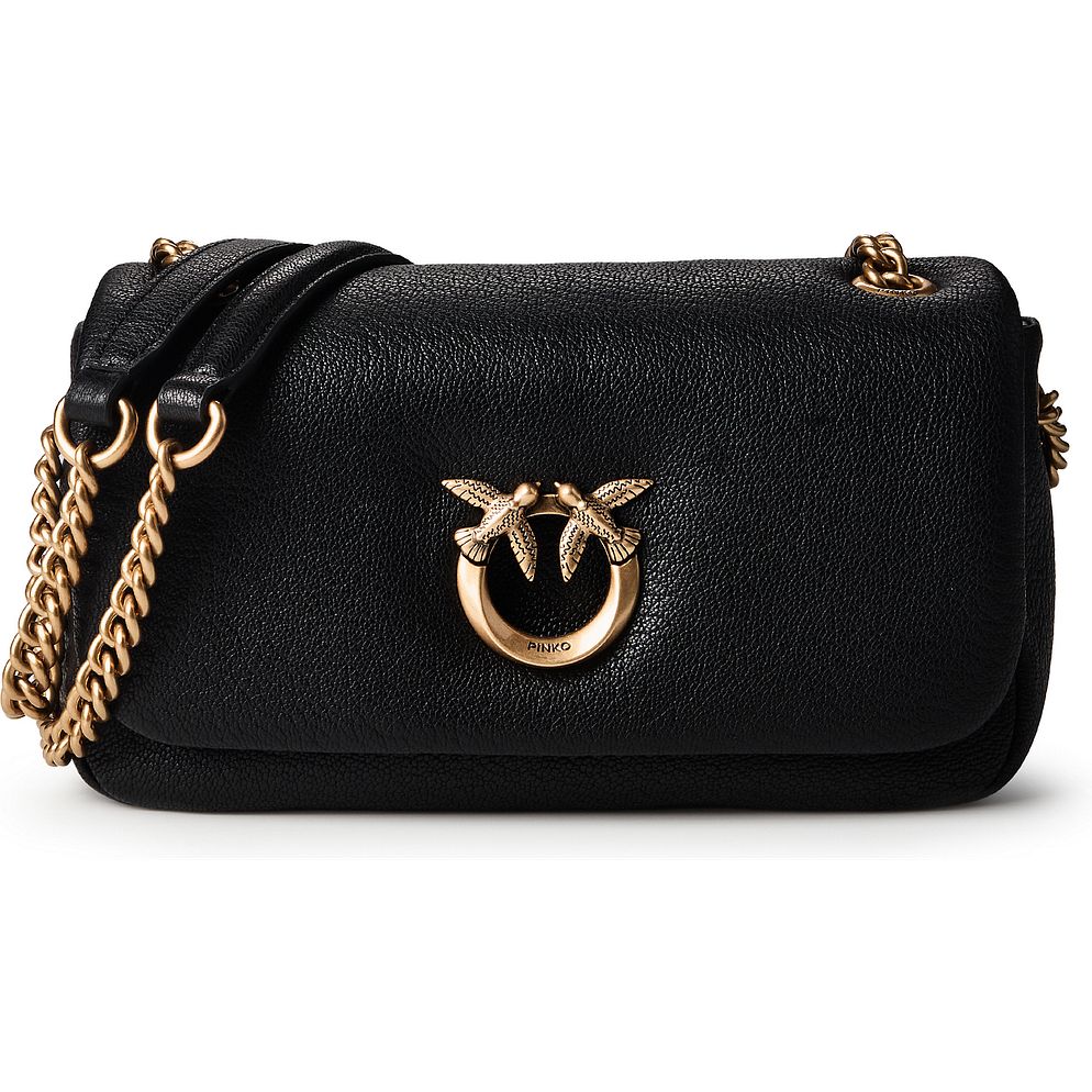 PINKO Love Soft Borsa a spalla Vera Pelle 22 cm PINKO Love Soft Borsa a spalla Vera Pelle 22 cm