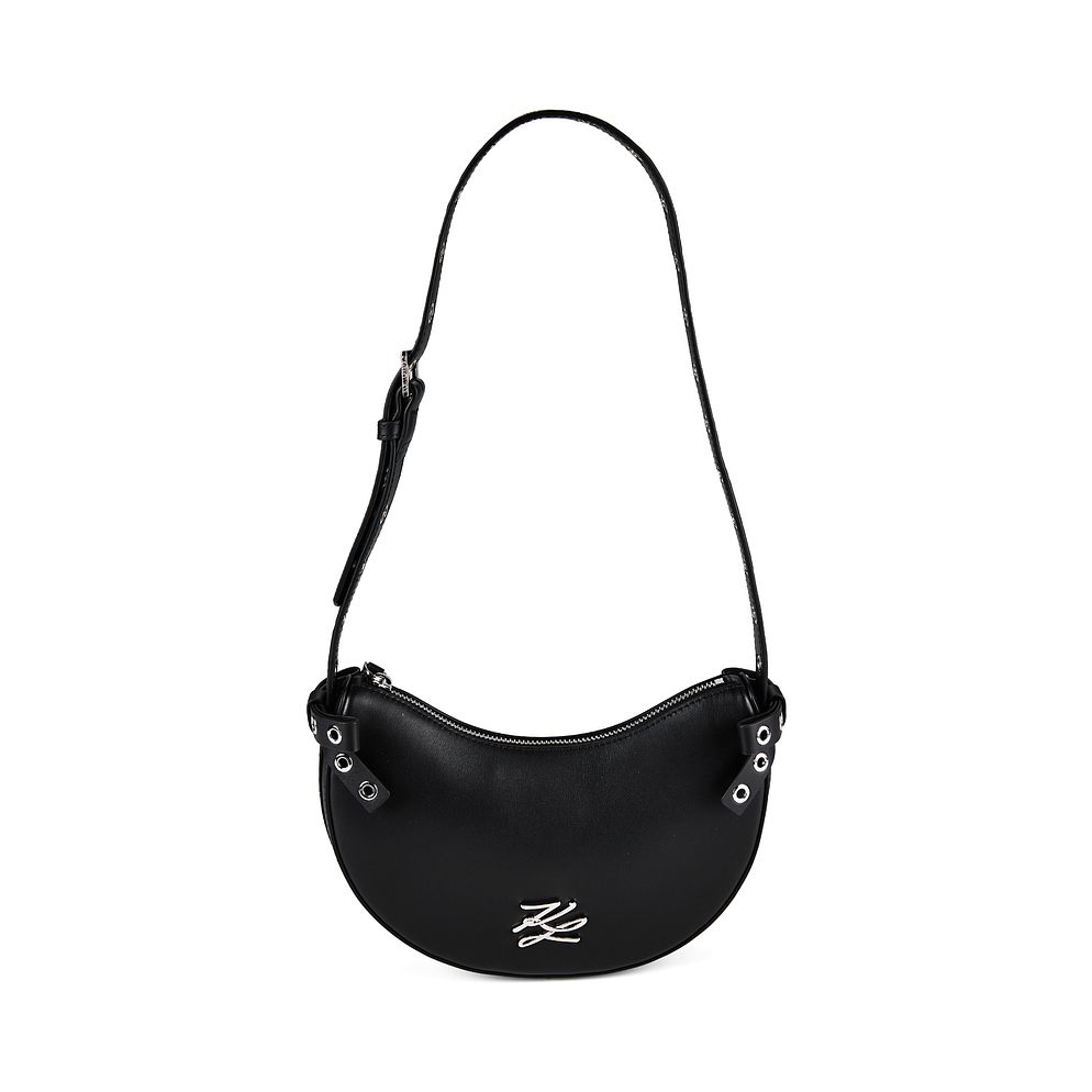 Karl Lagerfeld Autograph Borsa a tracolla Vera Pelle 26 cm Karl Lagerfeld Autograph Borsa a tracolla Vera Pelle 26 cm