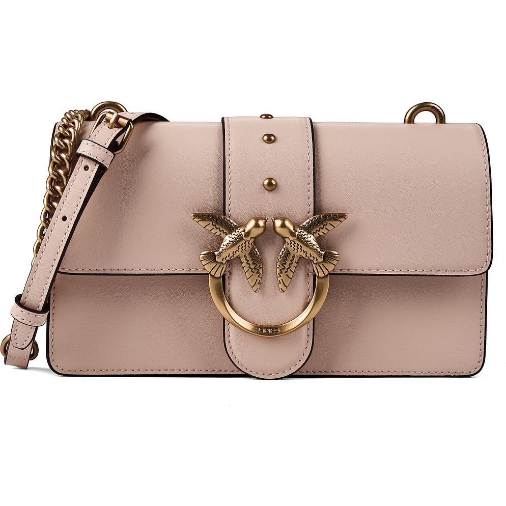 PINKO Love One Borsa a tracolla Vera Pelle 21 cm PINKO Love One Borsa a tracolla Vera Pelle 21 cm