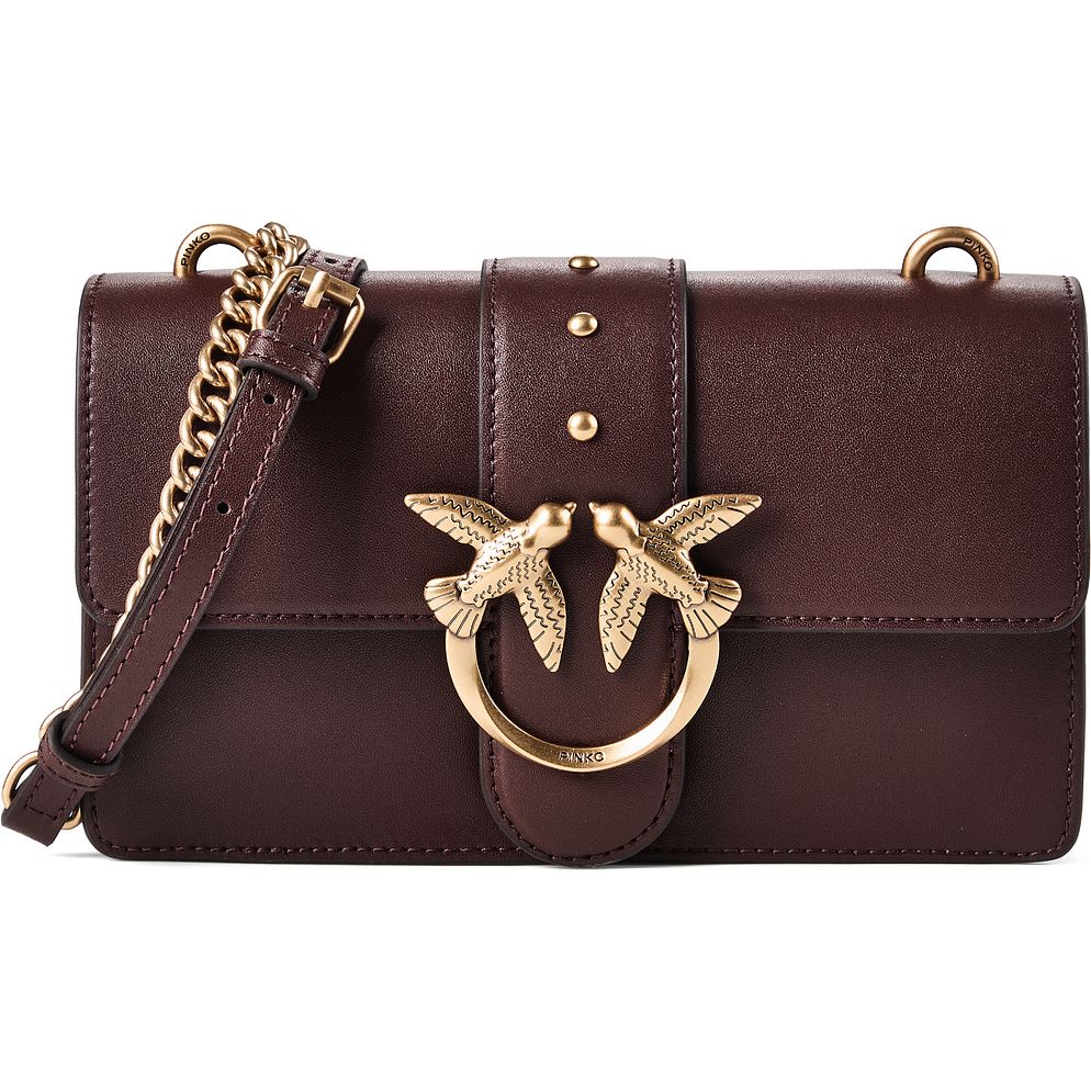 PINKO Love One Borsa a tracolla Vera Pelle 21 cm PINKO Love One Borsa a tracolla Vera Pelle 21 cm