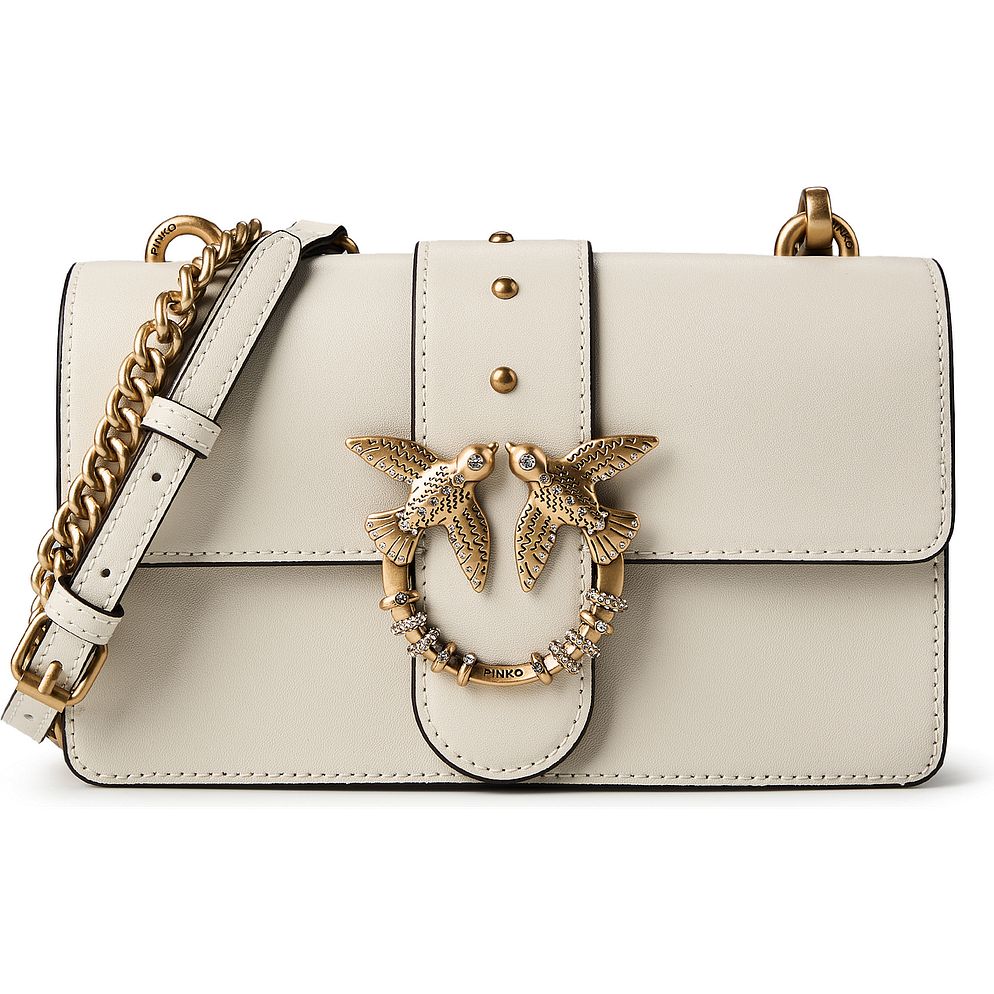 PINKO Love One Borsa a tracolla Vera Pelle 21 cm PINKO Love One Borsa a tracolla Vera Pelle 21 cm