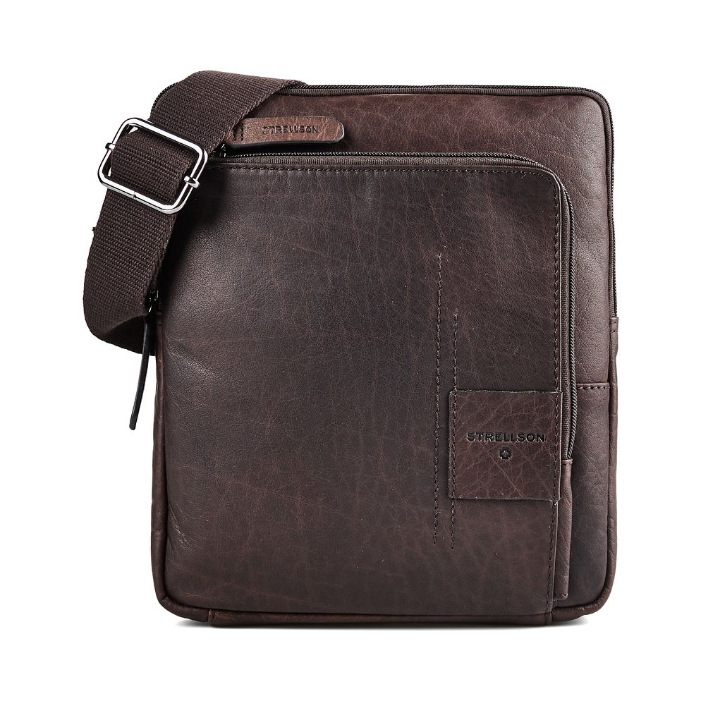 Strellson Hyde Park 1.0 Borsa a tracolla Vera Pelle 22 cm Strellson Hyde Park 1.0 Borsa a tracolla Vera Pelle 22 cm