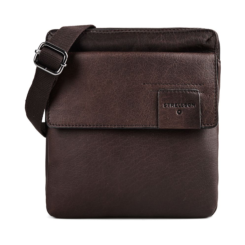 Strellson Hyde Park 1.0 Borsa a tracolla Vera Pelle 20 cm Strellson Hyde Park 1.0 Borsa a tracolla Vera Pelle 20 cm