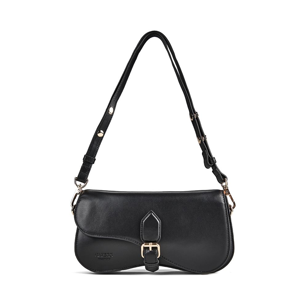 Guess Charlotte Borsa a spalla Vera Pelle 24 cm