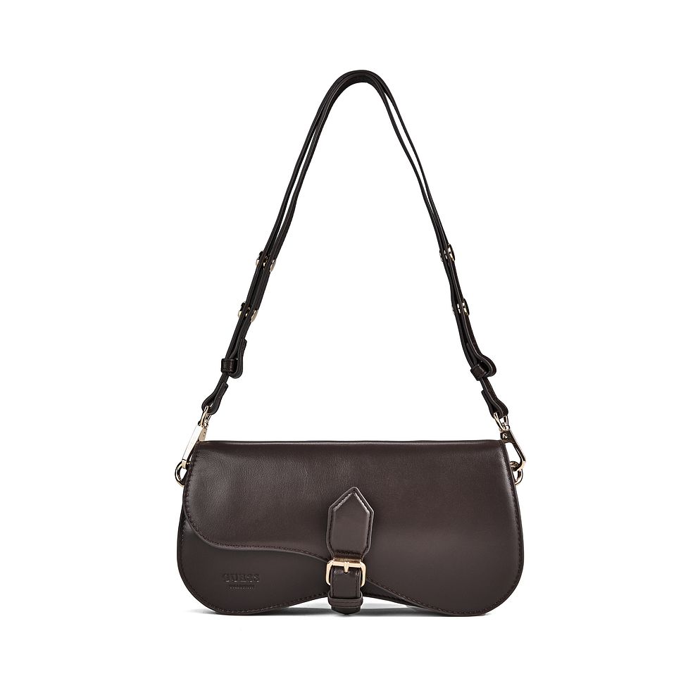 Guess Charlotte Borsa a spalla Vera Pelle 24 cm Guess Charlotte Borsa a spalla Vera Pelle 24 cm