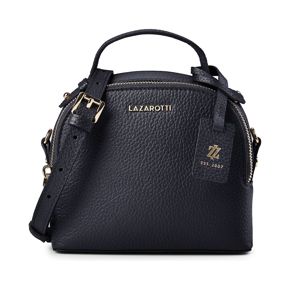 Lazarotti Bolso bandolera de piel «Bologna» de 17 cm Lazarotti Bolso bandolera de piel «Bologna» de 17 cm
