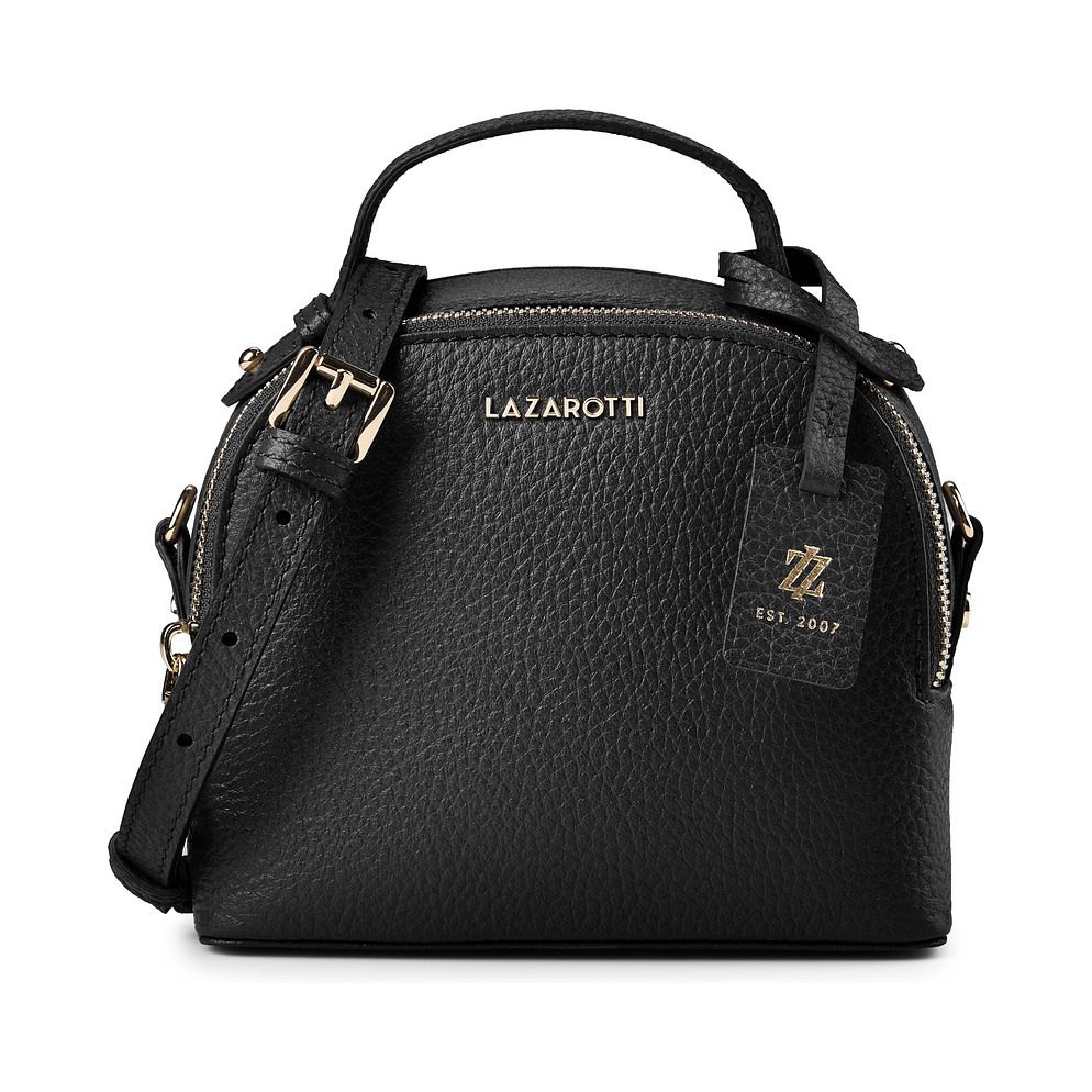 Lazarotti Bolso bandolera de piel «Bologna» de 17 cm Lazarotti Bolso bandolera de piel «Bologna» de 17 cm