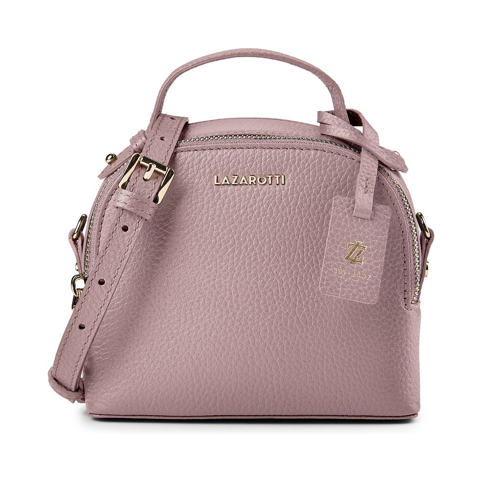 Lazarotti Bolso bandolera de piel «Bologna» de 17 cm Lazarotti Bolso bandolera de piel «Bologna» de 17 cm