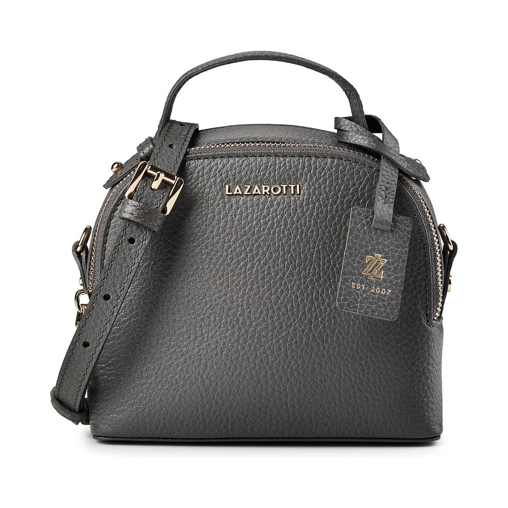 Lazarotti Bolso bandolera de piel «Bologna» de 17 cm Lazarotti Bolso bandolera de piel «Bologna» de 17 cm