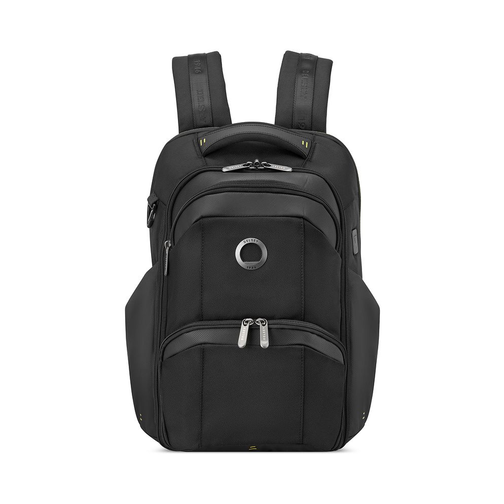 Delsey Paris DLC Pro Denní batoh RFID ochrana 42.5 cm Kapsa na notebook
