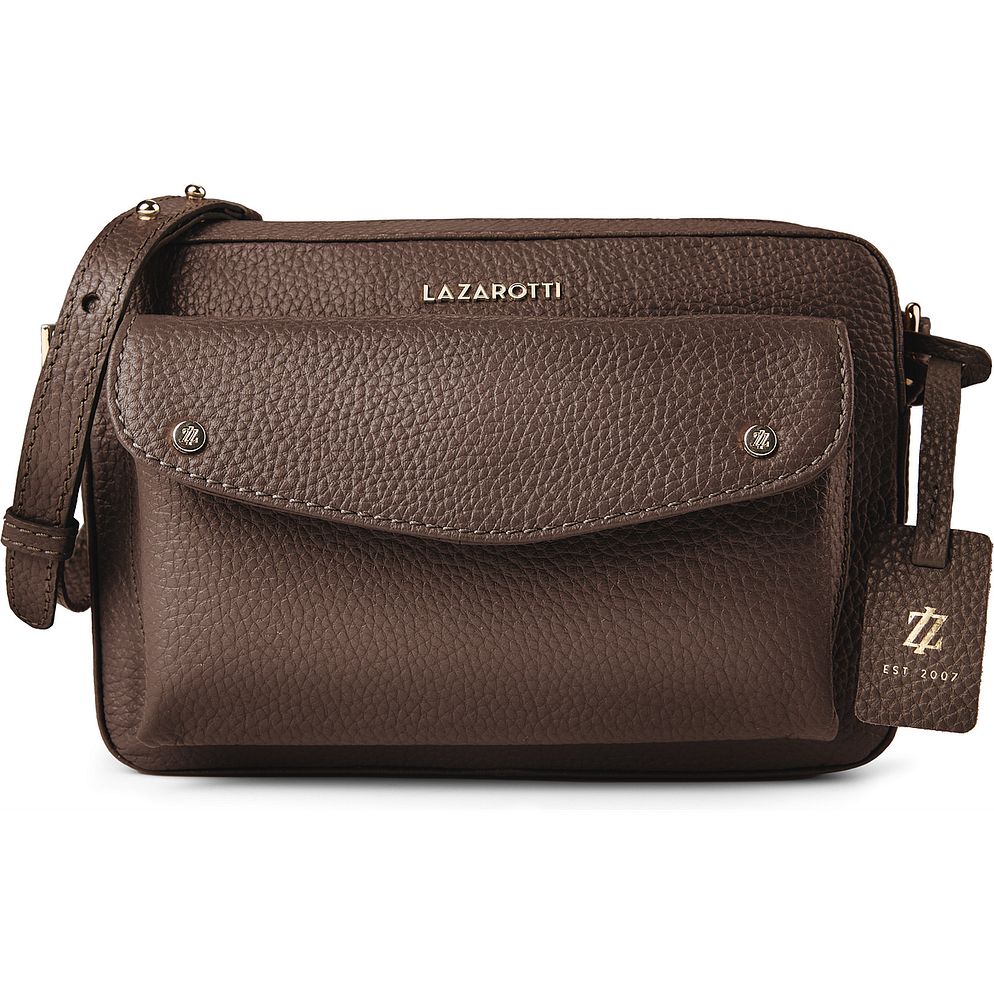 Lazarotti Bologna Leather Bolso bandolera Piel natural 21 cm Lazarotti Bologna Leather Bolso bandolera Piel natural 21 cm