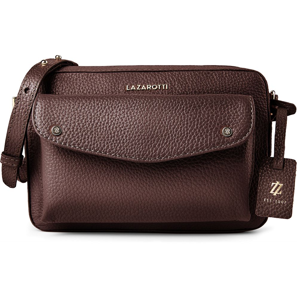 Lazarotti Bologna Leather Bolso bandolera Piel natural 21 cm Lazarotti Bologna Leather Bolso bandolera Piel natural 21 cm