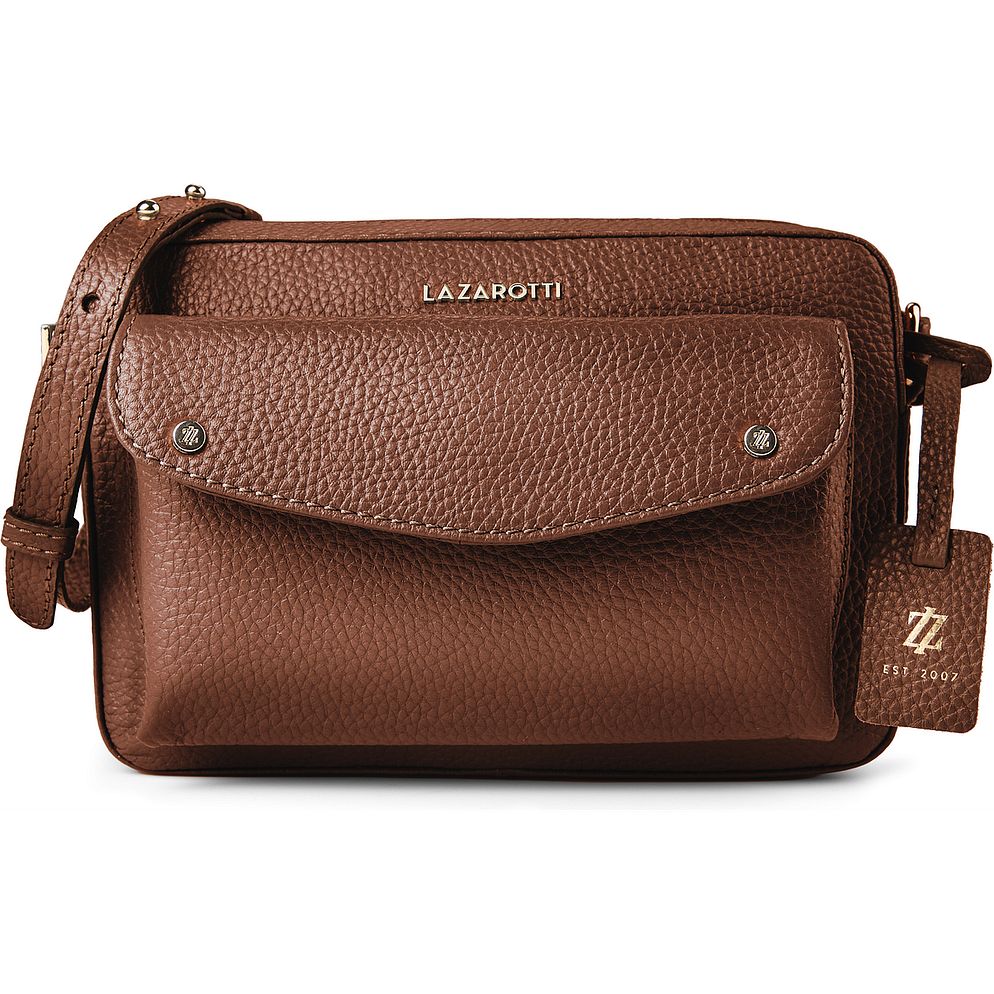 Lazarotti Bologna Leather Bolso bandolera Piel natural 21 cm Lazarotti Bologna Leather Bolso bandolera Piel natural 21 cm