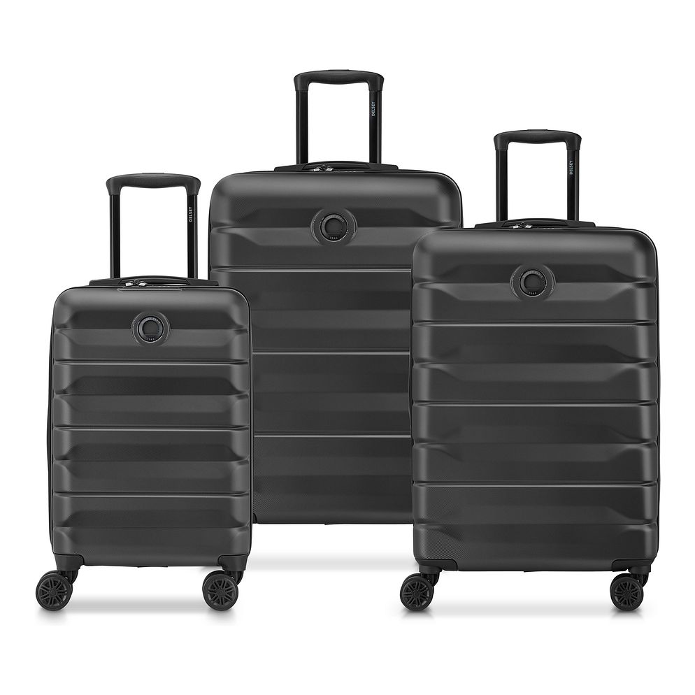 Delsey Paris Air Armour 4 kolečka Sada kufrů 3-dílný Rozšiřitelný Delsey Paris Air Armour 4 kolečka Sada kufrů 3-dílný Rozšiřitelný