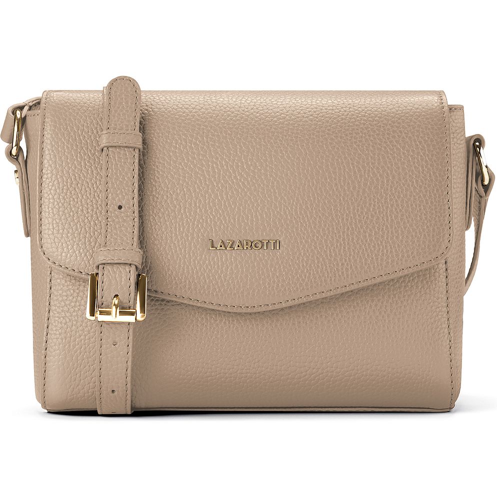 Lazarotti Kožená Crossbody taška Bologna, 22 cm