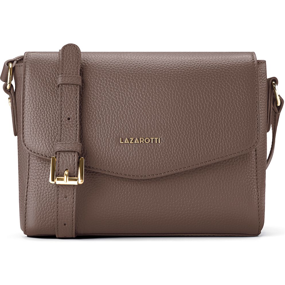 Lazarotti Kožená Crossbody taška Bologna, 22 cm
