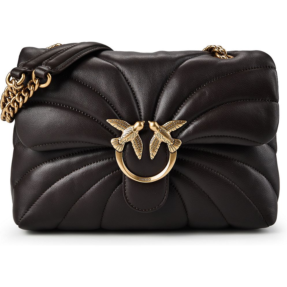 PINKO Love Puff Axelväska Läder 30 cm PINKO Love Puff Axelväska Läder 30 cm
