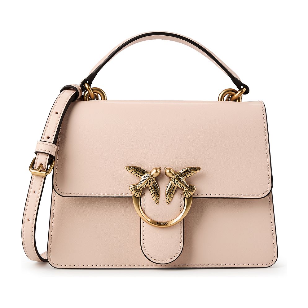 PINKO Love One Bolso Piel natural 23 cm