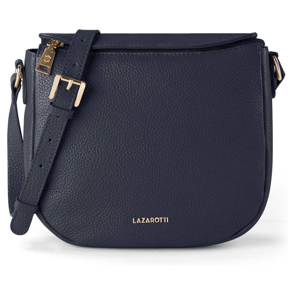 Lazarotti Kožená Crossbody taška Bologna, kůže, 25 cm Lazarotti Kožená Crossbody taška Bologna, kůže, 25 cm