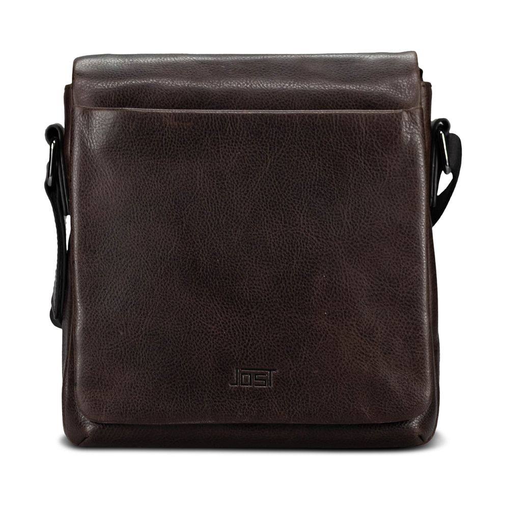 Jost London Bolso bandolera S Piel natural 23 cm
