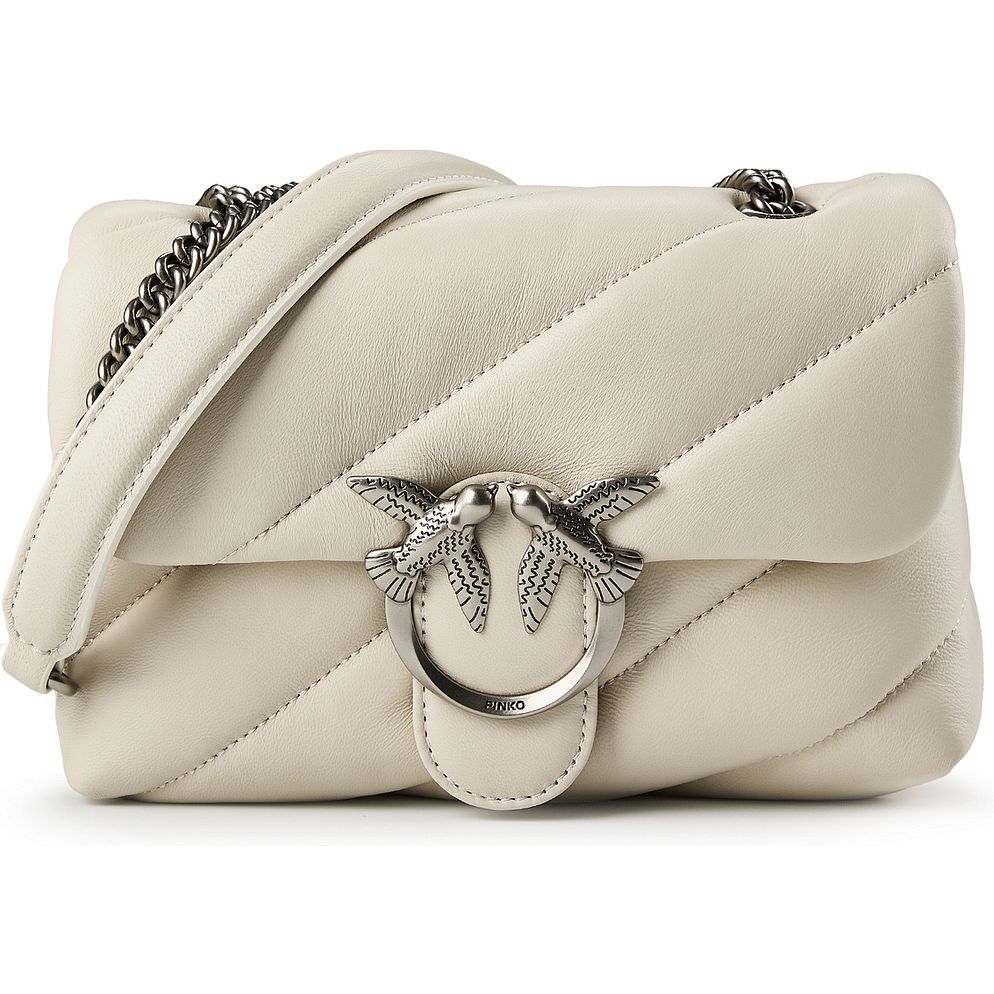 PINKO Love Puff Bolso bandolera Piel natural 27 cm