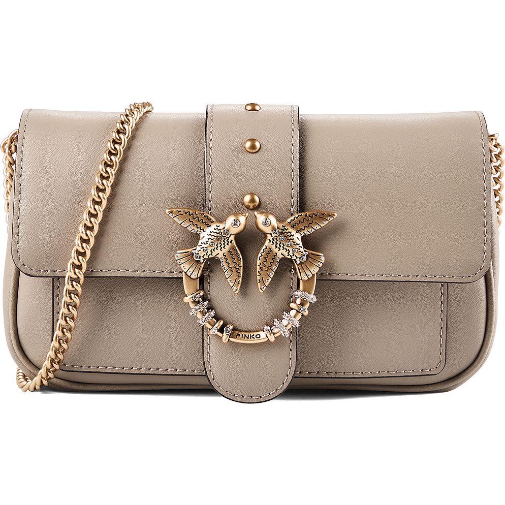 PINKO Love Pocket Crossbody-väska Läder 20 cm PINKO Love Pocket Crossbody-väska Läder 20 cm